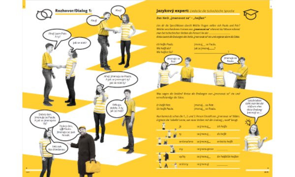 Beispielbild Tschechisch-Lehrbuch Zentrum für Sprachkompetenz
